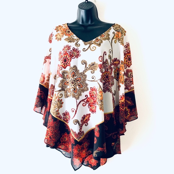 Ruby Rd. Tops - Ruby Rd Asymmetrical Fall Tunic Travelers Blouse